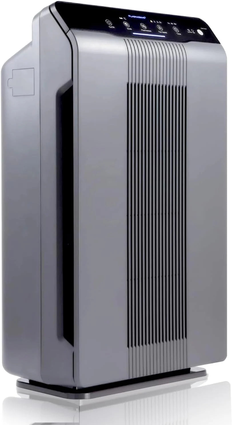 Air Purifier with True HEPA, PlasmaWave and Odor Reducing Carbon Filter