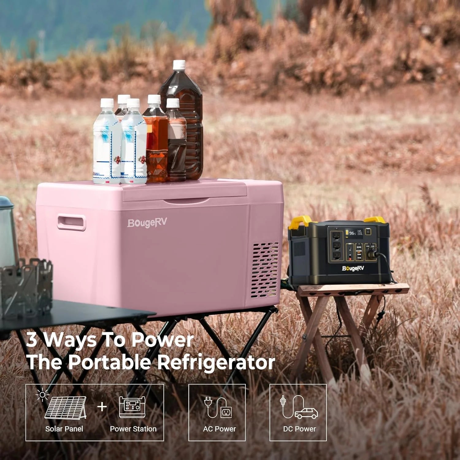 12 Volt Refrigerator 12V Car Fridge 23 Quart Portable Freezer Compressor Cooler 12/24V DC 110~240 Volt AC for Truck Van RV Camper SUV Travel Camping Road Trips Tailgating -7��~50��