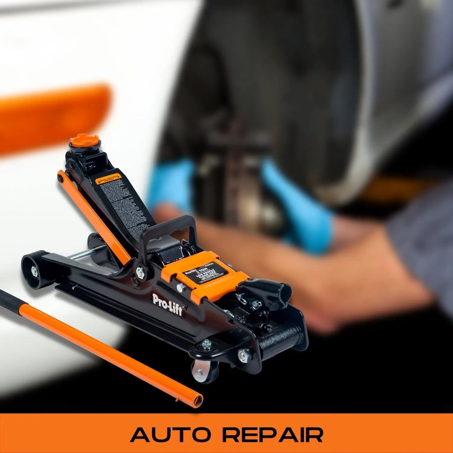2 Ton (4000 lbs) Floor Jack - Car Hydraulic Trolley Lift