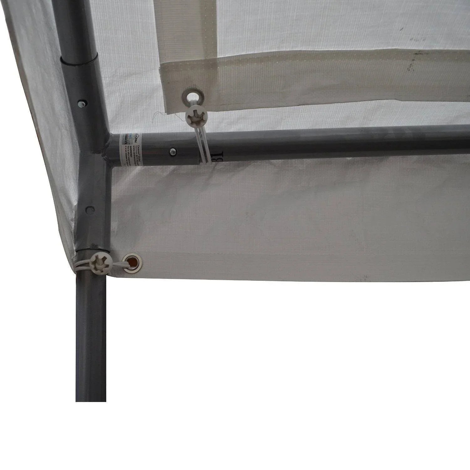 Caravan Canopy Sports Domain Caravan Portable Garage Heavy Duty Shelter, White