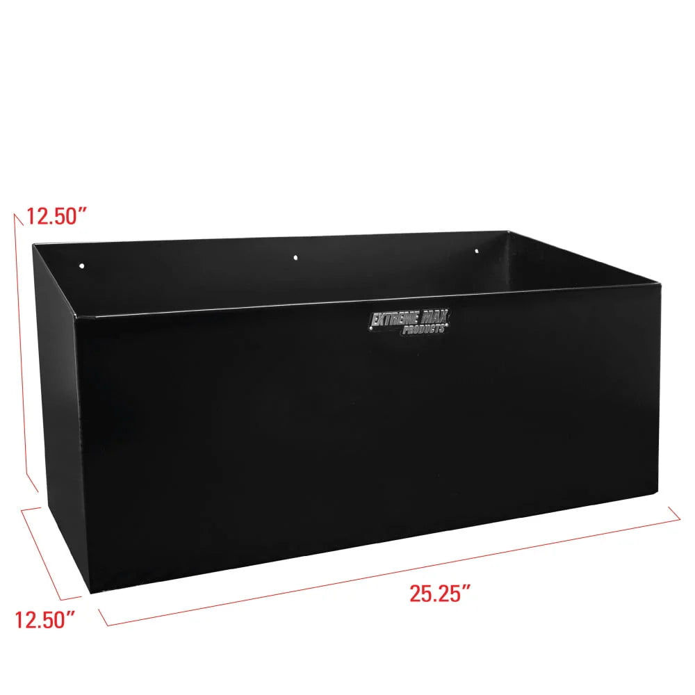 Dual Fuel Jug Holder �� Aluminum Design for Two 5 Gallon Jugs, Black Storage Organizer for Trailers & Garages