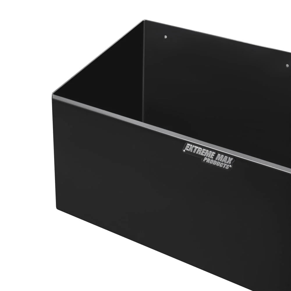 Dual Fuel Jug Holder �� Aluminum Design for Two 5 Gallon Jugs, Black Storage Organizer for Trailers & Garages