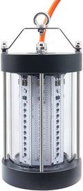 NS 500W LED Underwater Fishing Light 35,000 Lumen Night Fish Attracting Light IP68 Waterproof AC110V